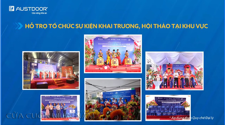 chính sách hộ trợ đại lý Austdoor 7