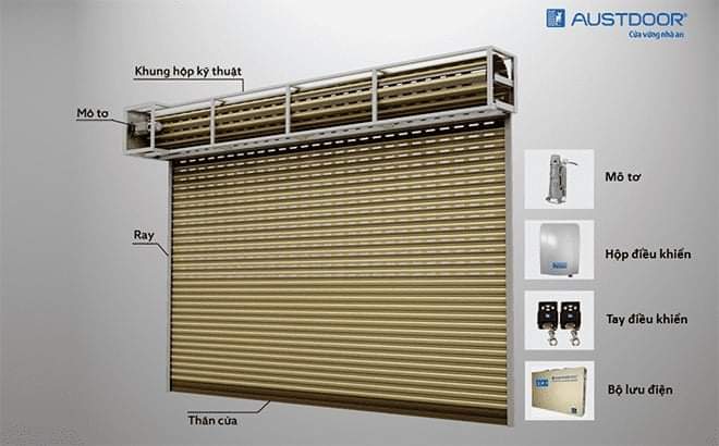 Cửa cuốn Austdoor Thủ Đức