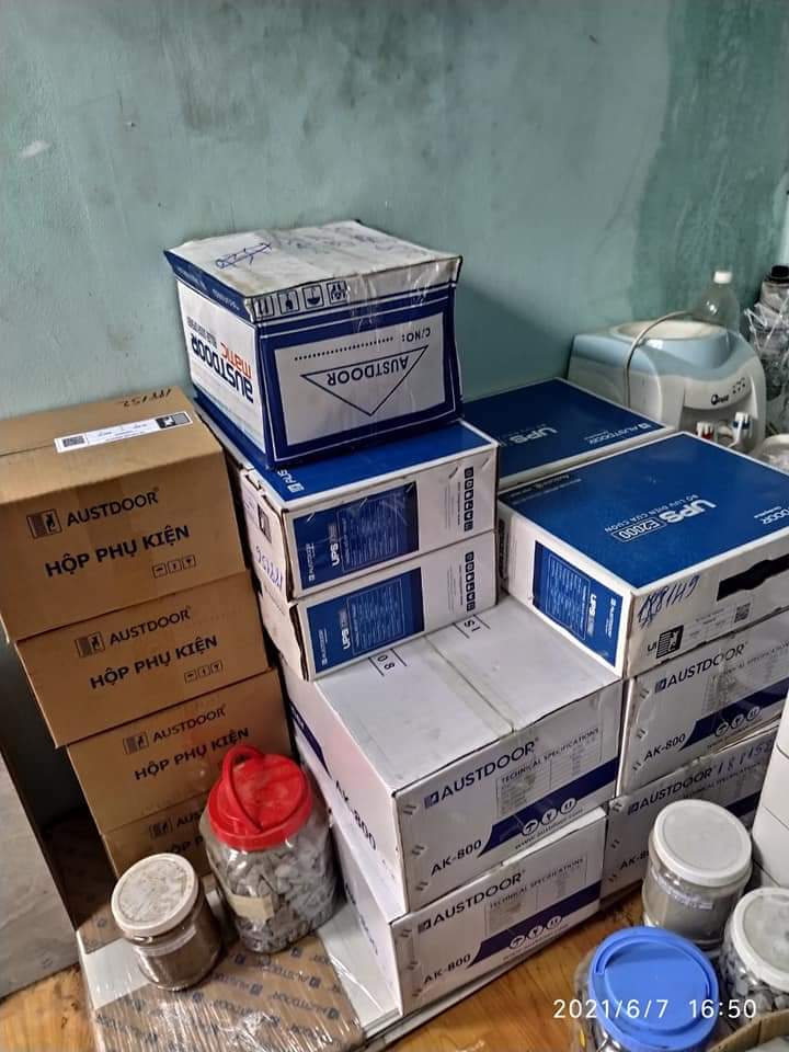 cửa cuốn chống cháy Austdoor tphcm