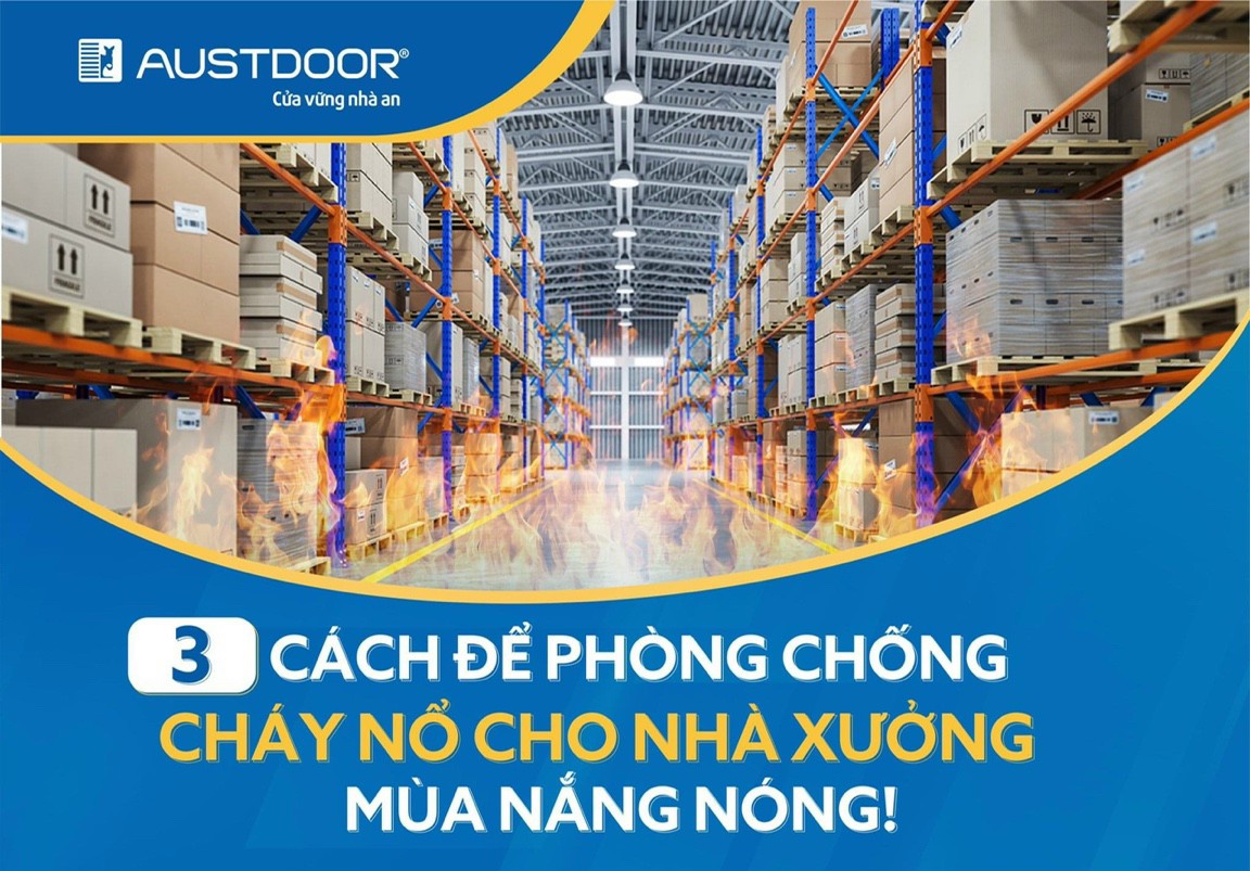 cửa cuốn chống cháy Austdoor