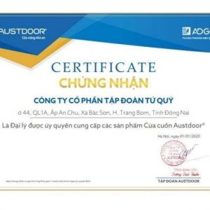 Bình lưu điện cửa cuốn Austdoor Tỉnh Đồng Nai