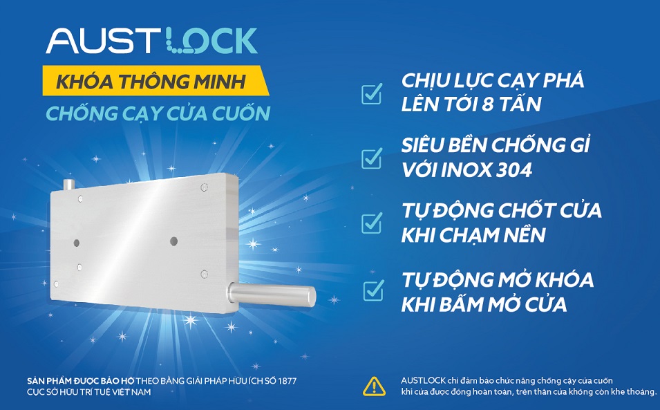 khoa-chong cay-cua-cuon-austdlock-Austdoor