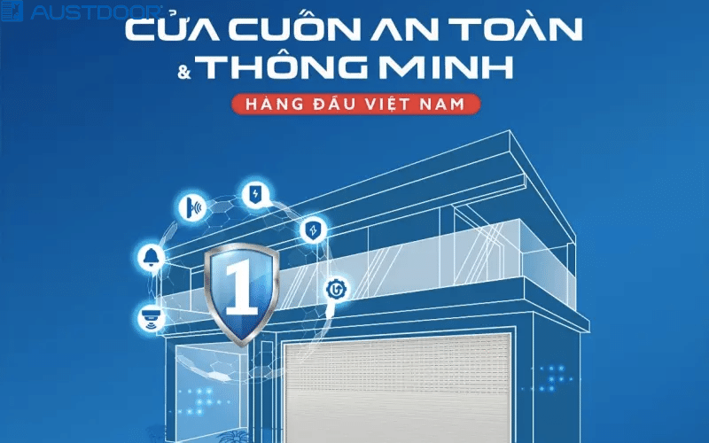 Cửa cuốn Austdoor tại Thành Phố Mới Bình Dương