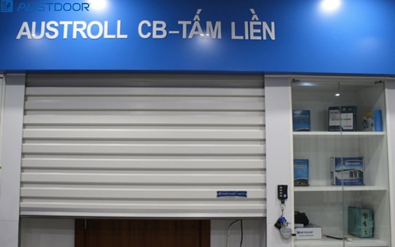Cửa cuốn Austdoor tấm liền