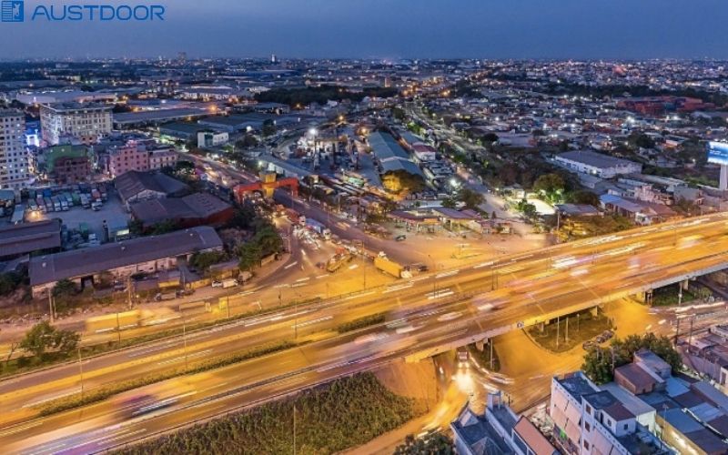 cửa cuốn Austdoor tại Dĩ An Bình Dương