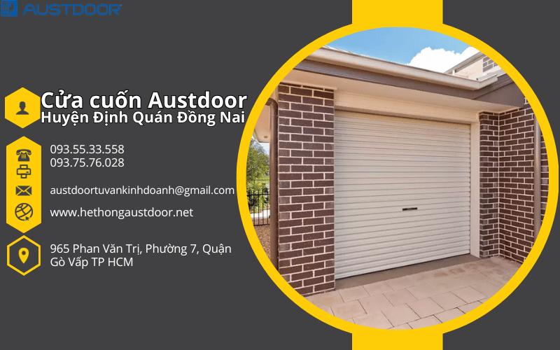 Cửa cuốn Austdoor Huyện Định Quán Đồng Nai