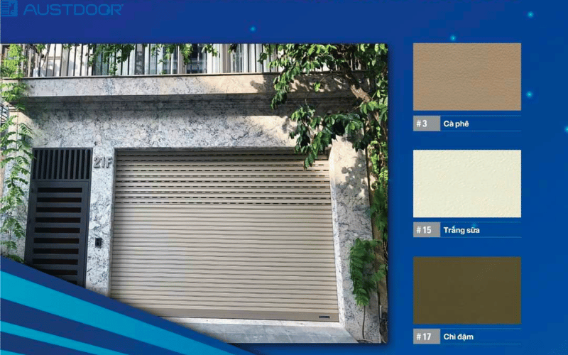 Cửa cuốn Austdoor Huyện Đức Hoà Long An