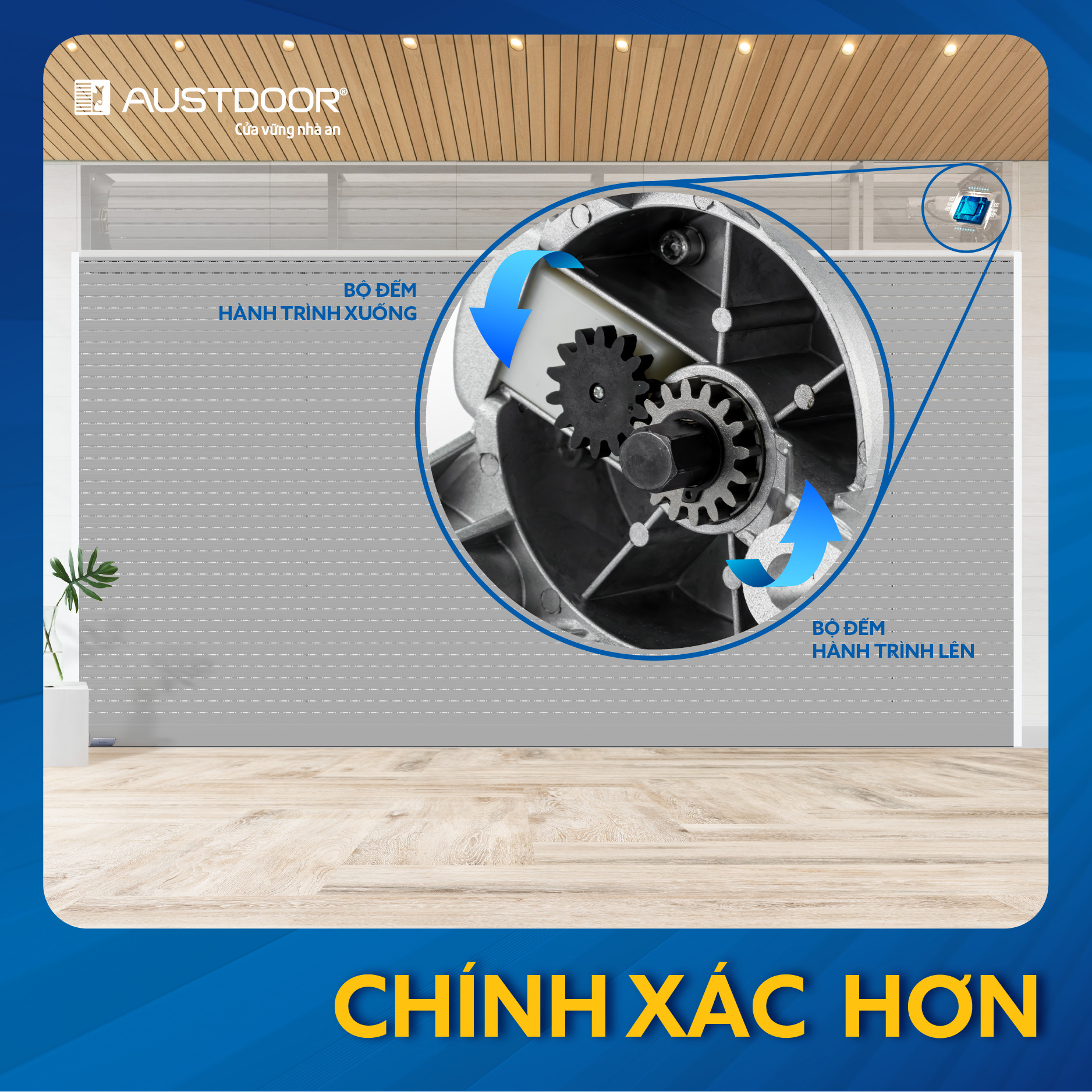 3 Lý do Motor dòng S Cửa cuốn Austdoor Huyện Dương Minh Châu Tây Ninh được lựa chọn