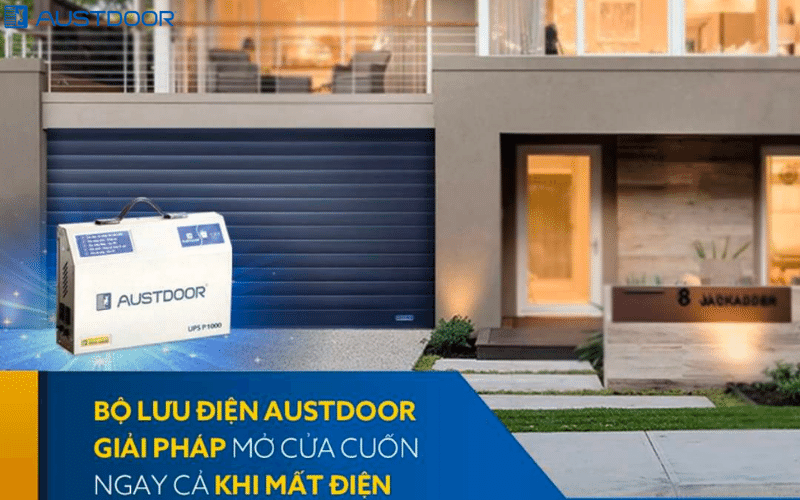 Bộ lưu điện cửa cuốn Austdoor Huyện Tân Thành Bà Rịa Vũng Tàu sở hữu những tính năng gì ?