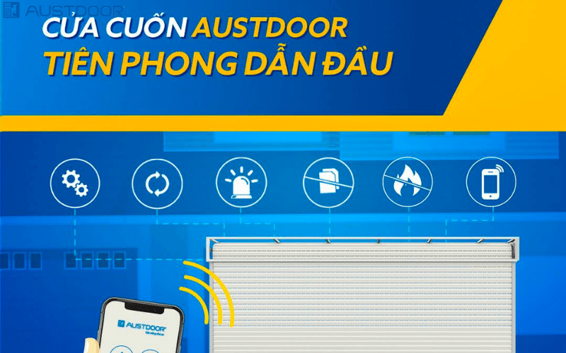 Các mẫu Remote Cửa cuốn Austdoor tại Thị xã Trảng Bàng Tây Ninh
