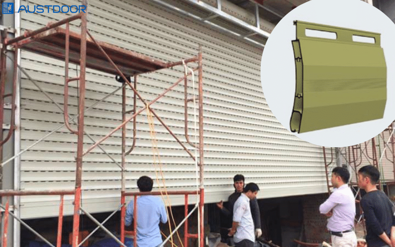 Cửa cuốn Austdoor nhà phố Huyện Tân Biên Tây Ninh