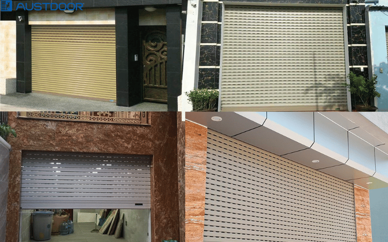Dòng cửa xuyên sáng Cửa cuốn Austdoor Huyện Mộc Hóa Long An