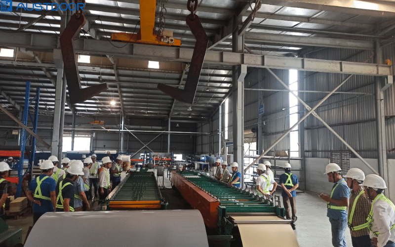 Khám phá hành trình Đại Lý Cửa Cuốn Austdoor Huyện Châu Đức Bà Rịa Vũng Tàu tham quan Nhà Máy Austdoor Miền Nam