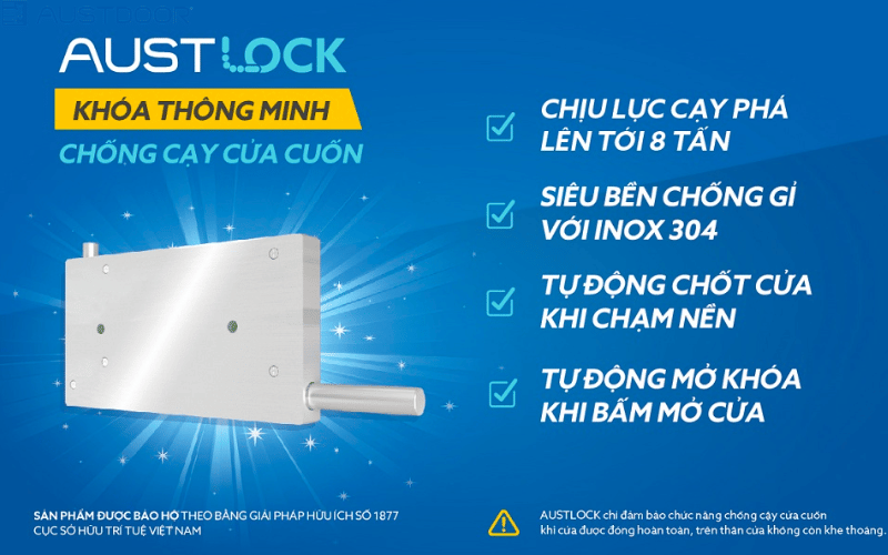 Những điểm nổi bật của Cửa Cuốn Austdoor tại Thạnh Hóa, Long An