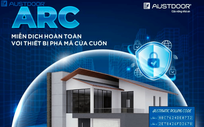 Tìm hiểu về công nghệ ARC của Cửa cuốn Austdoor Thành Phố Bà Rịa