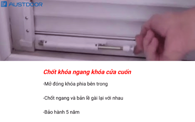 Các loại khoá cửa cuốn Austdoor Huyện Tân Châu Tây Ninh khuyên dùng
