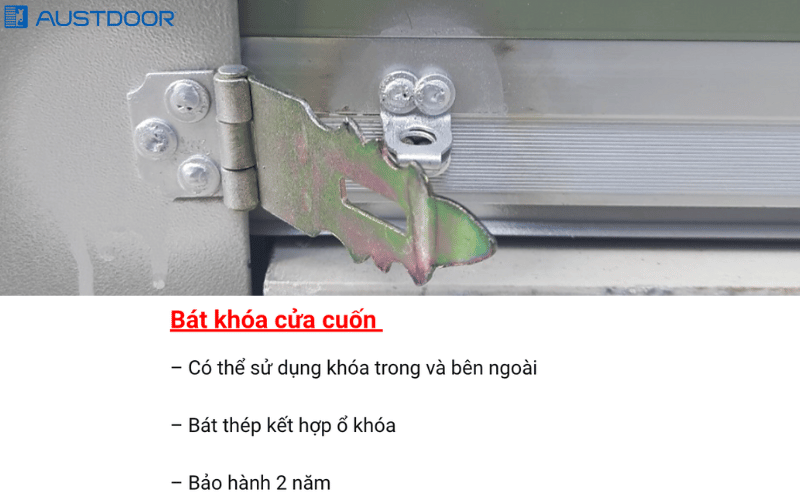 Các loại khoá cửa cuốn Austdoor Huyện Tân Châu Tây Ninh khuyên dùng