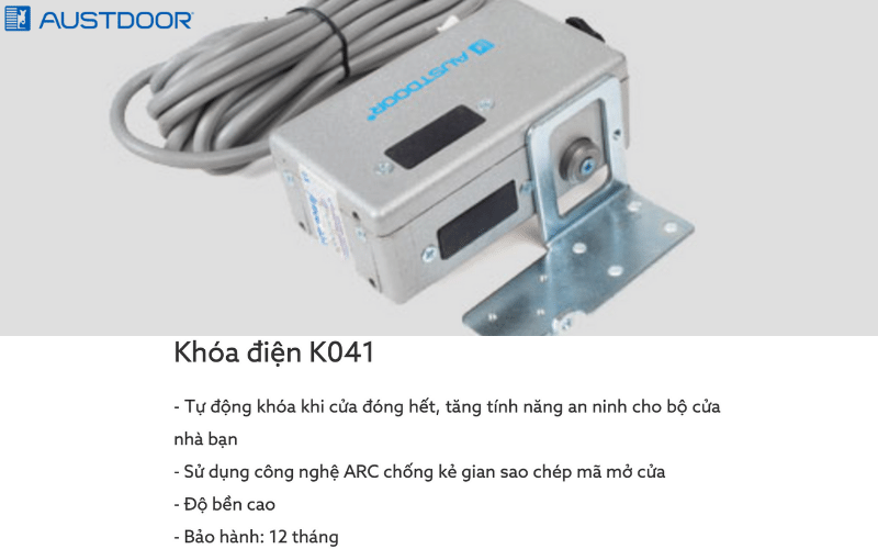Các loại khoá cửa cuốn Austdoor Huyện Tân Châu Tây Ninh khuyên dùng