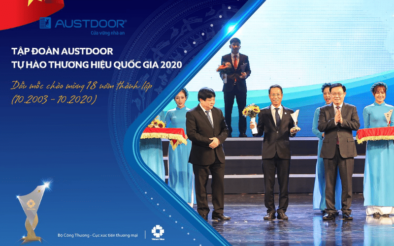 Cửa cuốn Austdoor thương hiệu Quốc gia 5 năm liền tiếp
