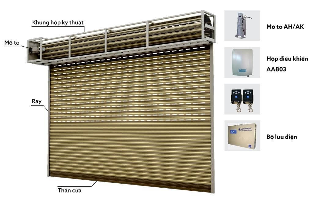 Báo giá cửa cuốn Austdoor Quận 10 TPHCM – Giải pháp tối ưu cho không gian của bạn