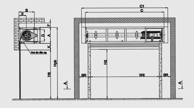 Lắp đặt thi công cửa cuốn Austdoor Quận 2 Giải pháp an toàn và tiện lợi cho ngôi nhà ca bạn