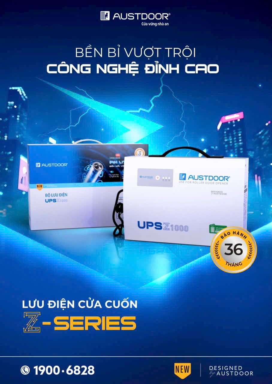 Bộ lưu điện cửa cuốn Z2000 SERIES