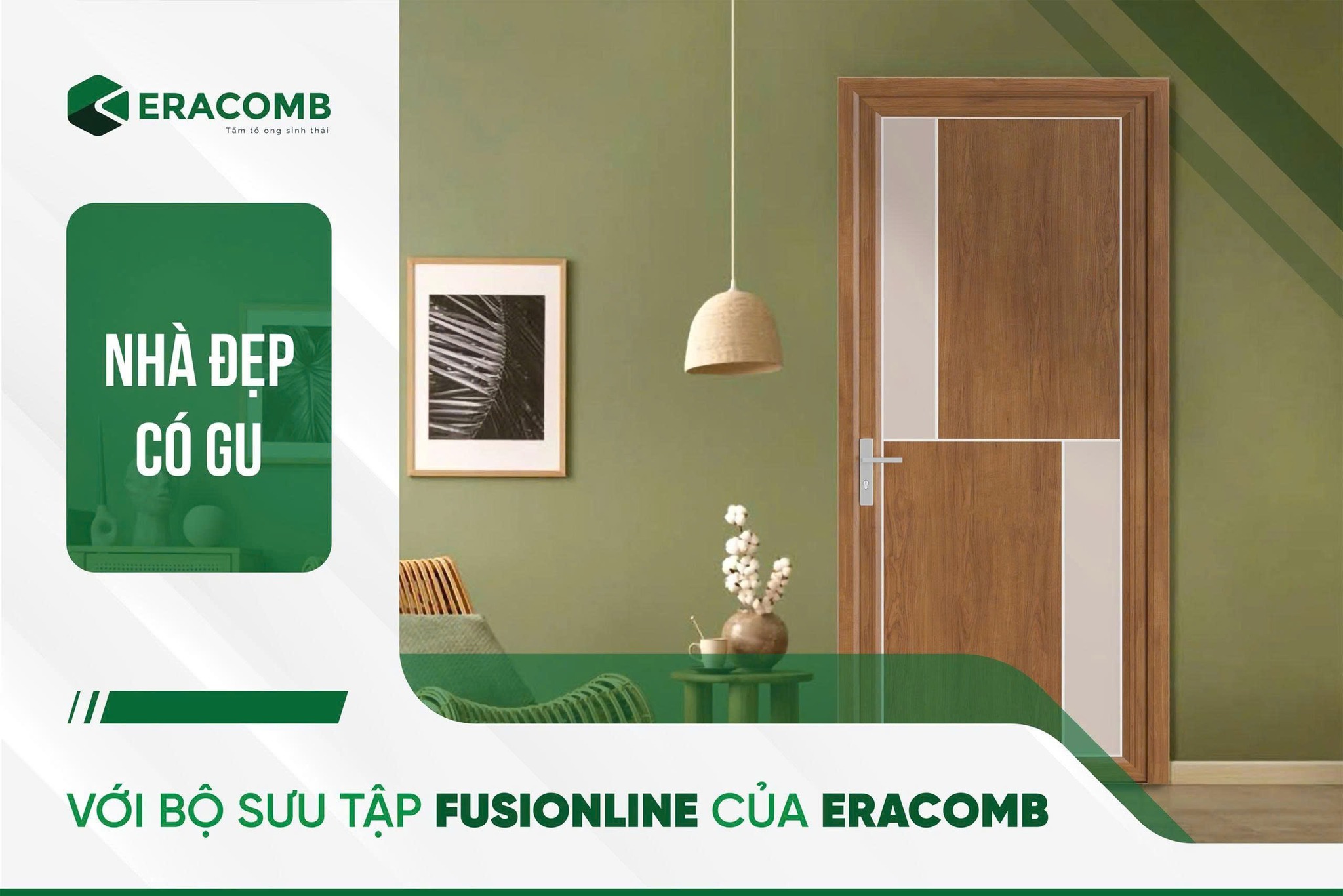 Cửa thông phòng nhôm tấm tổ ong Eracomb