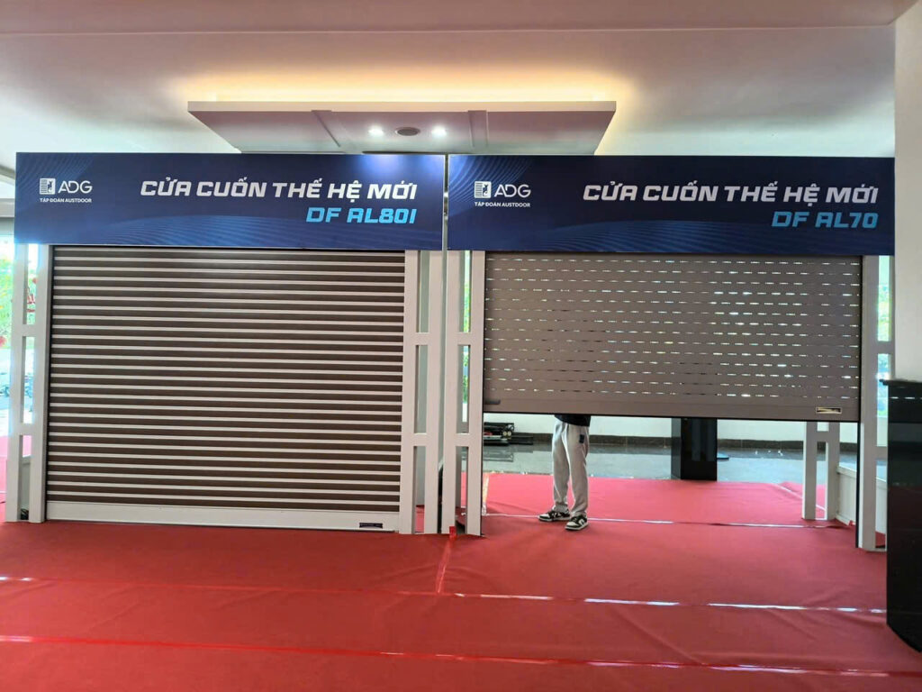 Sản phẩm cửa cuốn mới Al80i và DF70