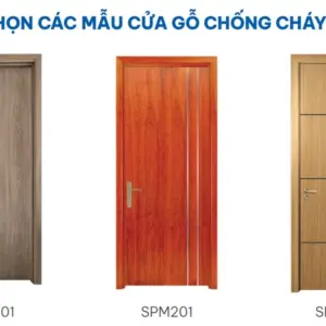Các mẫu cửa gỗ chống cháy SPETEK chất lượng cao