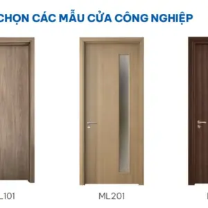 Các mẫu cửa gỗ công nghiệp LAMITEK chính hãng Austdoor