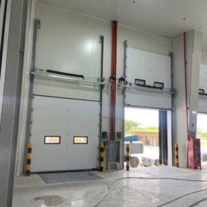 Cửa cuốn trượt Austdoor OV3 dùng thân thép Z60 lõi PU