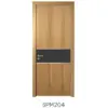 Mẫu cửa gỗ chống cháy Austdoor SPM204 phối mảng tối