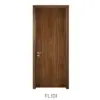 Mẫu cửa gỗ Composite Austdoor FL101 cánh phẳng màu nâu ấm