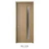 Cửa gỗ công nghiệp Austdoor ML201 có ô kính dọc hiện đại