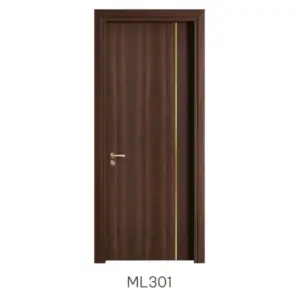 Mẫu cửa gỗ công nghiệp Austdoor ML301 vân gỗ trầm
