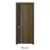 Cửa gỗ công nghiệp Austdoor ML501 phối mảng tối hiện đại