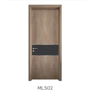 Cửa gỗ công nghiệp Austdoor ML502 phối mảng ngang tối