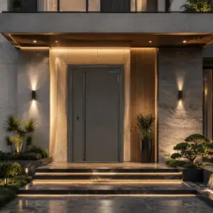 Cửa thép biệt thự Austdoor Luxury 1
