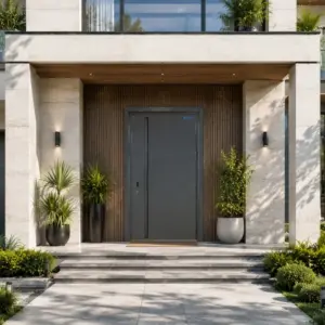 Cửa thép biệt thự Austdoor Luxury 2