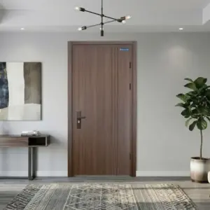 Cửa thép vân gỗ Austdoor Standard 1: Bền bỉ - an toàn