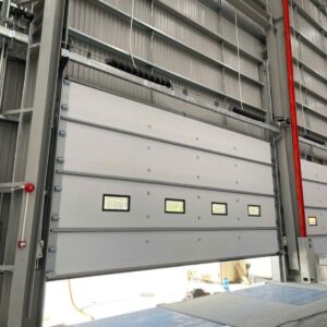 Cửa trượt đứng OV5 dùng nan nhôm định hình 6063-T5