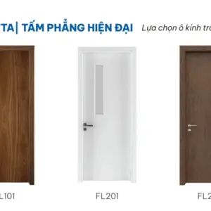Sơ đồ thông số kỹ thuật chi tiết của cửa Composite FL101