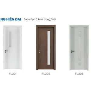 Sơ đồ thông số kỹ thuật chi tiết của cửa Composite FL206