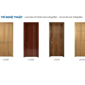 Thông số kỹ thuật cửa gỗ Composite Austdoor nẹp chỉ LA303