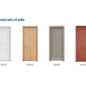 Thông số kỹ thuật cửa gỗ Composite Austdoor phào chỉ GR403