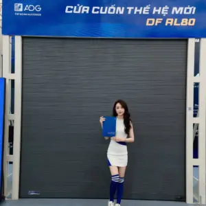 Cửa cuốn Austdoor Al80 phù hợp công trình cần vận hành êm gọn