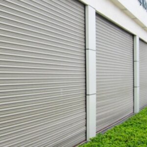 Cửa cuốn nan thép AS12 bảo vệ tối ưu mặt tiền