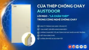 Cửa thép Austdoor TP Hồ Chí Minh cho cao tầng đô thị