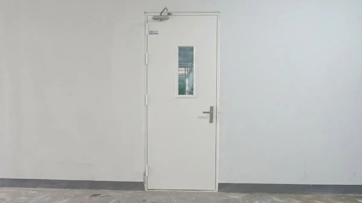 Báo giá cửa thép Austdoor Đắk Lắk - ô kính và ô chớp