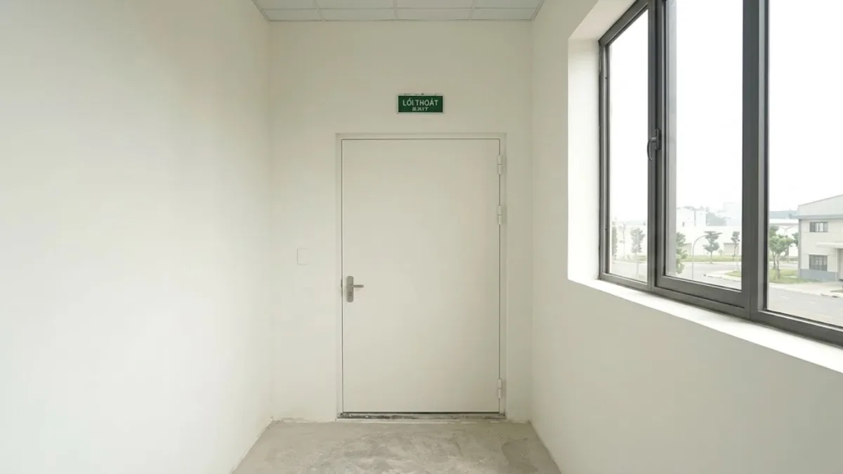 Cửa thép kỹ thuật Austdoor cho phòng máy tại Cần Thơ